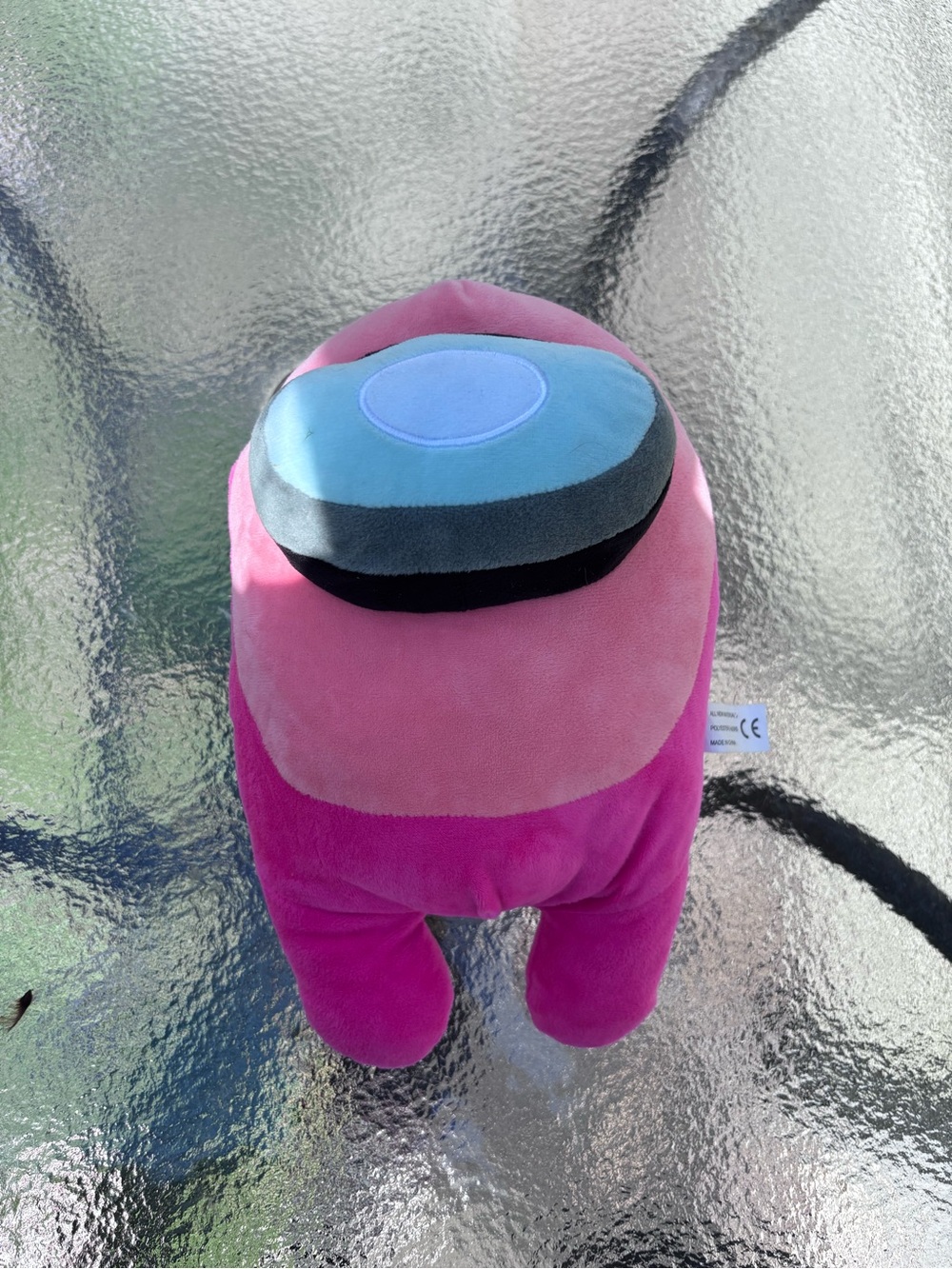 Pink Plush Crewmate Stuffed Toy - Soft Pink Plush